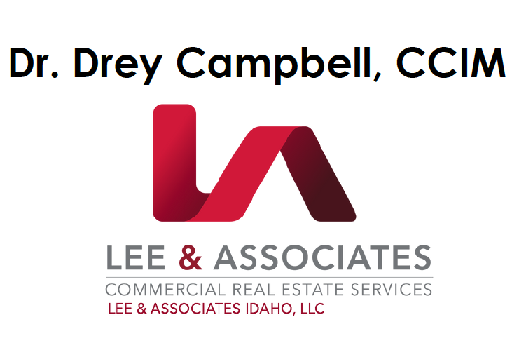 Dr. Drey Campbell, Commercial Real Estate Principal with Lee and Associates Idaho LLC logo